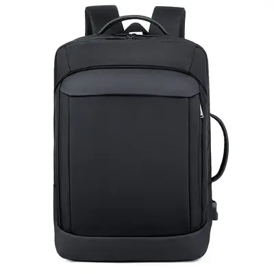 Large-Capacity Expandable Waterproof Laptop Backpack, Convertible Handbag and Backpack - 6