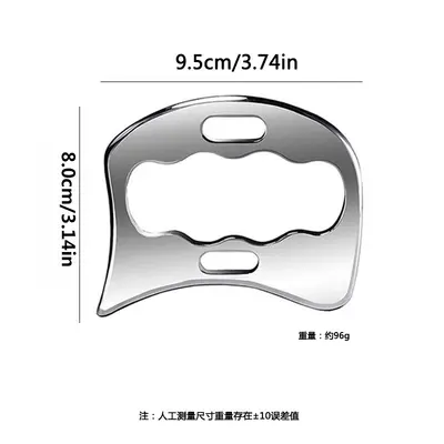 Fasya Bıçağı Seti S ve M Tipi Gua Sha Kürek - 13