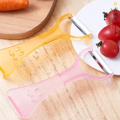 ECHO plastic grater, fruit and vegetable, three colors, Japan made