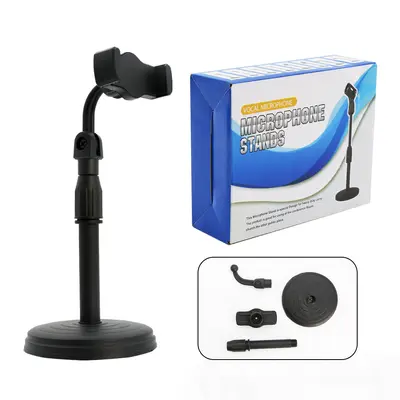Adjustable Lifting Phone Stand, Desktop, Live Streaming and Multipurpose - 7