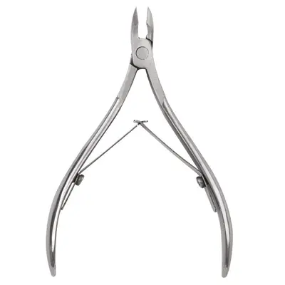 Stainless Steel Cuticle Nipper for Dead Skin and Ingrown Nails, Slant Edge