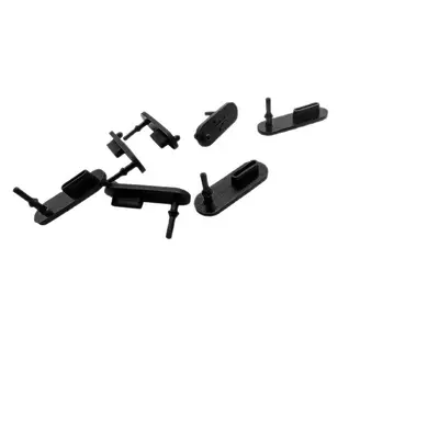 USB silikon fiş TYPE-C dişi arayüz toz fişi mikro soket su geçirmez kauçuk fiş yumuşak toz geçirmez