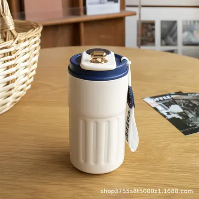 Smart Temperature Display Stainless Steel Insulated Coffee Mug, Portable - 9