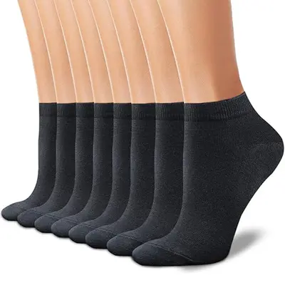 Men's Thin Antibacterial Deodorant Ankle Socks - 8