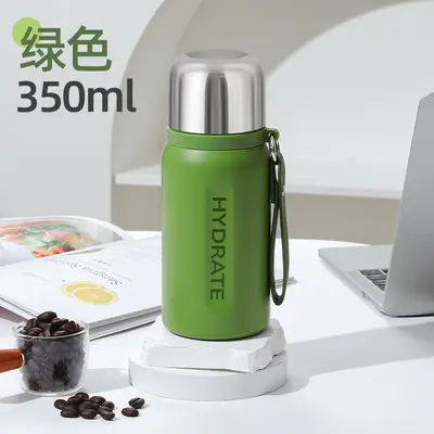 316 Stainless Steel Insulated Cup with Tea Infuser, Office Water Cup with Two Lids - 7
