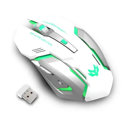 Fabrik-Neuware stille niedliche LED-beleuchtete rosa kabellose Wireless-Maus mit Akkuladung Gaming-Maus mechanische Maus - 7