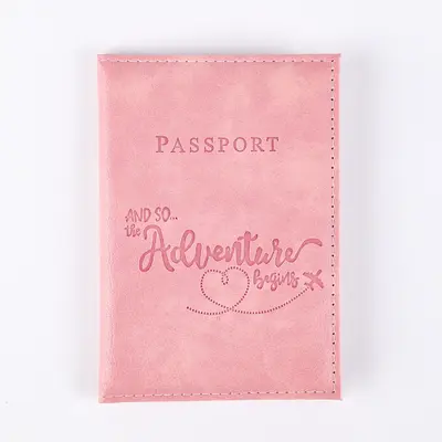 2023 Bestseller 66 Muster Farbe wechselnde PU Passhülle Passhülle Kartenetui Dokumentenhalter Kartenorganizer Urban Minimalist Style
