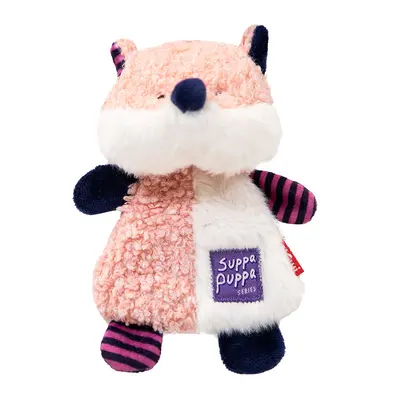 Squeaky Plush Dog Toy with Crinkle Paper for Puppies - 6