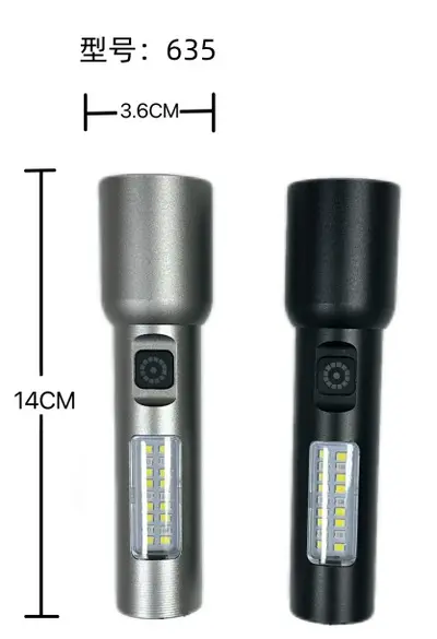 White Laser Flashlight, Aluminum Body, Long Range, Long Battery Life - 9