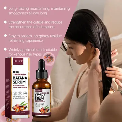 EELHOE Batana Oil Hair Care Essential Oil, Moisturizing and Smoothing