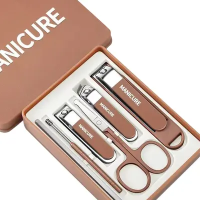 German Nail Clippers Set Large Size Angled Cut