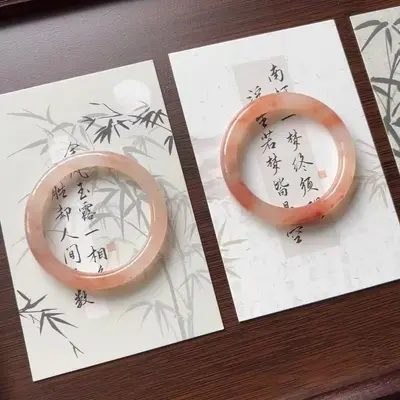 Authentisches Simultan-Tianshan grünes Schnee-Jade Blumen-Armband für Damen, chinesischer Stil, elegant und vielseitig. - 10