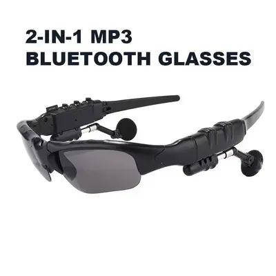 Akıllı Bluetooth sesli toptan stereo kulaklıklı gözlükler, aramalar, spor, sürüş, kablosuz kart takmalı akıllı gözlükler. - 13