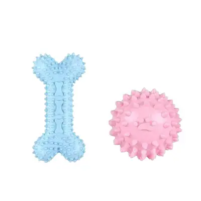 Dog Chew Toy Ball, Durable Molar Stick for Small and Large Dogs - 6