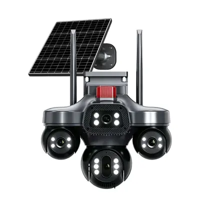 4G AOV triple screen camera, full-color night vision, WiFi