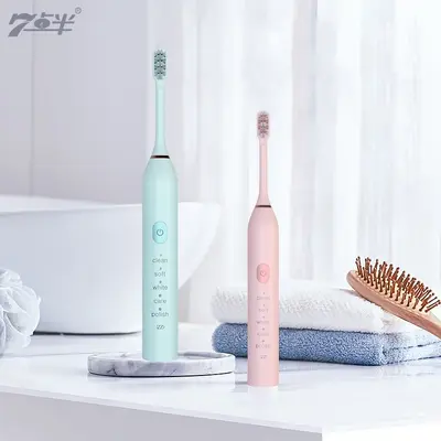 Ev Tipi Yetişkin Sonik Elektrikli Diş Fırçası, USB Şarjlı Akıllı Model - 4