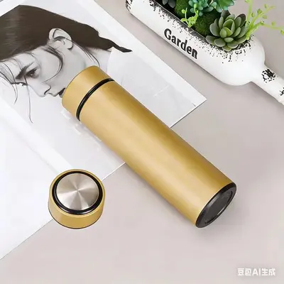 304直身杯智能显温保温杯女高颜值温度显示杯子不锈钢礼品 保温杯 - 11