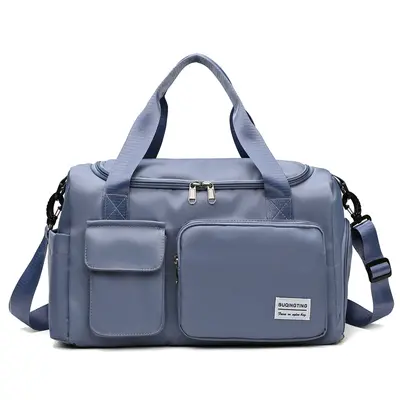 Großhandel neue Trend Sporttaschen für Männer und Frauen, Fitness Taschen mit Trocken- und Nassbereich, Schwimmen Oxford Stoff tragbar mit Schultergurten Reisetaschen - 13