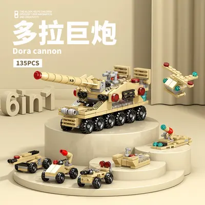 Dinozor askeri yapı blokları, eğitici oyuncak erkek çocuklar için - 11