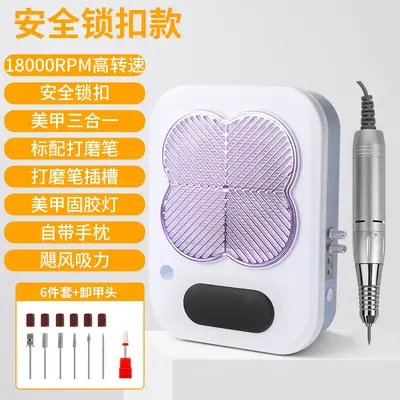 3-in-1 nail dust collector with UV gel lamp - 10