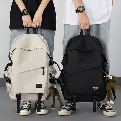 Backpack, simple versatile, large capacity, student