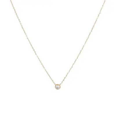Titanium Steel Ultra-Thin Bridge Bone Chain Necklace - 6