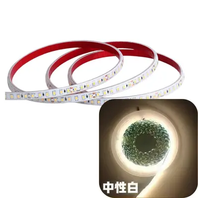 12/24V wasserdichte LED-Streifen Licht solide Silikon Niederspannung Außenbereich weiches Streifen Beleuchtung Hof wasserdichte LED-Streifen Licht - 8