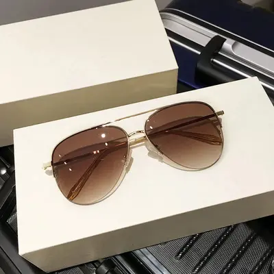 Men's Aviator Sunglasses for Outdoor Use and Driving - 4
