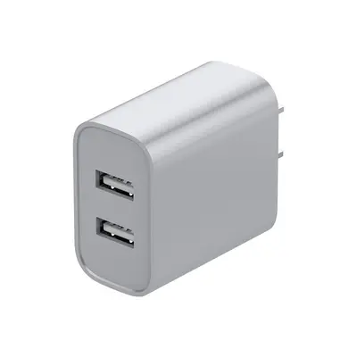 Двойное USB зарядное устройство 5V2A совместимое с Apple, Vivo, Huawei - 7