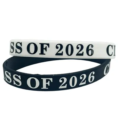 Class of 2025 Themed Silicone Graduation Bracelet