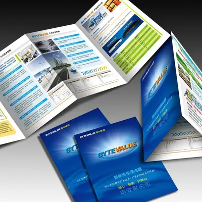 Flyer, Farbprospekte, Dreifachfalzprospekte, Servicekarten und Anleitungen