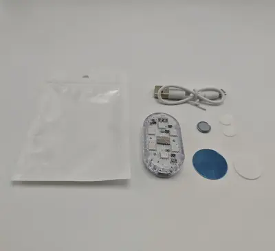 Araba ortam ışığı, araba dokunmatik ışığı, araba ayak sensörü ışığı, araba iç okuma lambası, LED dekoratif ışık modifikasyonu - 9