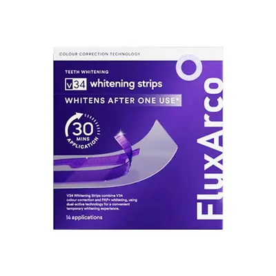 V34 Teeth Whitening Strips for Daily Gentle Care and Tooth Cleaning - 7
