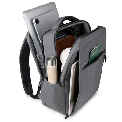 Men's Business Travel Laptop Backpack, Large and Small - 3