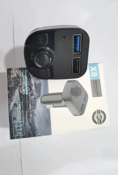 Auto-Bluetooth-MP3-Player mit FM-Transmitter, Freisprecheinrichtung, Dual-USB-Ladegerät - 10