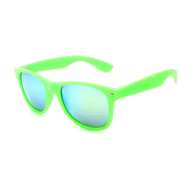 Men's Solid Color Metal Stud Sunglasses with Custom Logo - 9