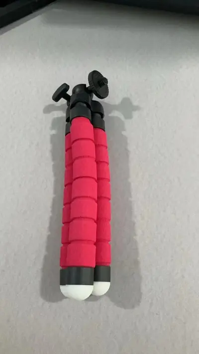 Sünger ahtapot telefon tutucu selfie çubuğu taşınabilir Bluetooth uzaktan kumandalı canlı yayın standı tripod - 9