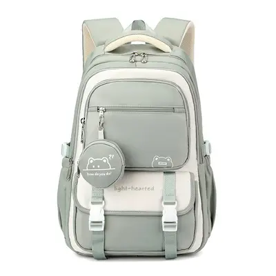 Large Capacity School Backpack for Middle School Girls, Casual Design - 11