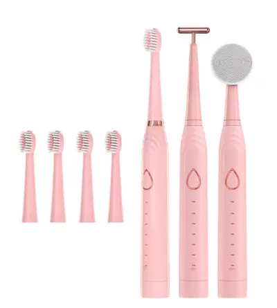Electric toothbrush, 6 speed levels, soft bristles, USB rechargeable - 7