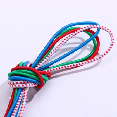 Renkli yuvarlak elastik ip, 1mm-5mm, aşınmaya dayanıklı - 3