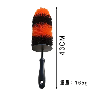 Car Wheel Brush Car Washing Tool Tire Soft Bristle Brush Cleaning Kit Vehicle Dust Removal Cleaning Automotive Supplies - 6