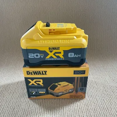 Dewei 20V 8.0Ah Lithium Battery, 21700 High-Capacity Battery for Power Tools