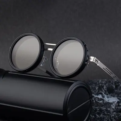 ND9 Adjustable Dimming Polarized Fishing Sunglasses with UV Protection - 4