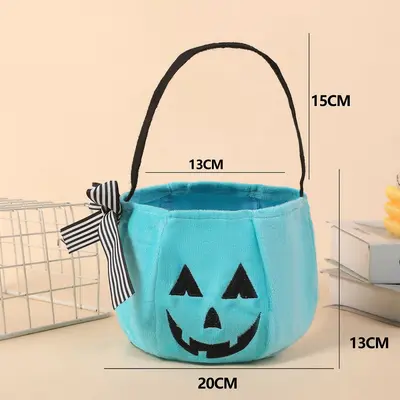 Halloween Bow Embroidered Candy Bag for Children - 9