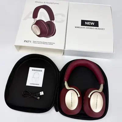 PX71ANC Over-Ear Bluetooth-Kopfhörer mit echter Geräuschunterdrückung, Metalllack - 10