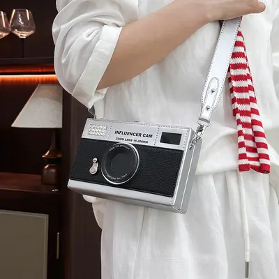 Women's Small Square Crossbody Bag, Korean-Style Niche Design - 3