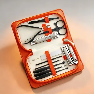 Edelstahl Nagelset 15-teilig - 12