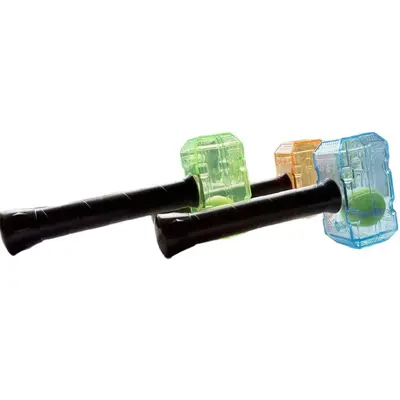 TPR Rubber Dog Toy for Medium and Large Dogs, Squeaky Ball Hammer - 6