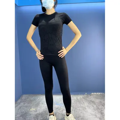 瑜伽裤女收腹长裤高腰提臀无尴尬运动蜜桃臀健身裤莱卡面料显腿长 - 5