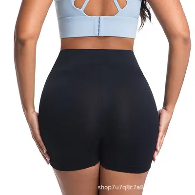 Yüksek Belli Şeftali Kalça Kaldırıcı Fitness Tayt, Nefes Alabilir, Göstermez - 6
